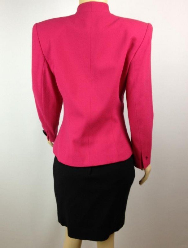 TAILLEUR KASPER ASL PINK E PRETO