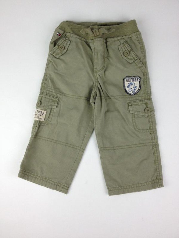 CALÇA TOMMY HILFIGER VERDE MILITAR