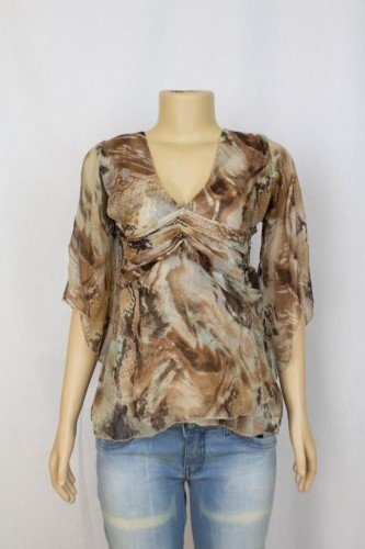 BLUSA FERNANDA CHIES ANIMAL PRINT