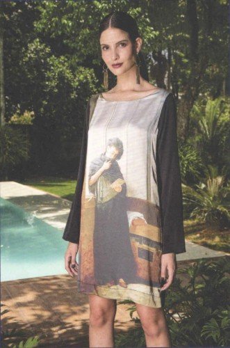 VESTIDO OMA TEES DE MALHA