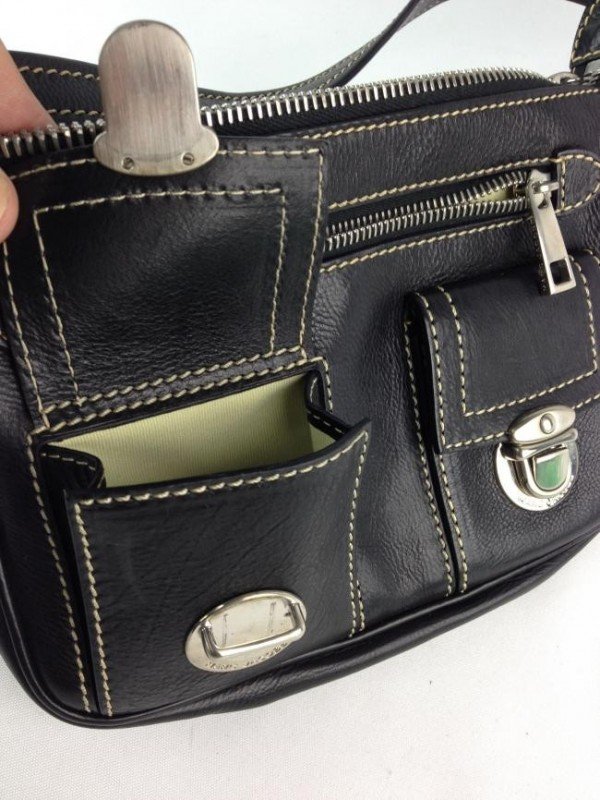 BOLSA MARC JACOBS MESSENGER CROSSBODY DOUBLE BUCKLE