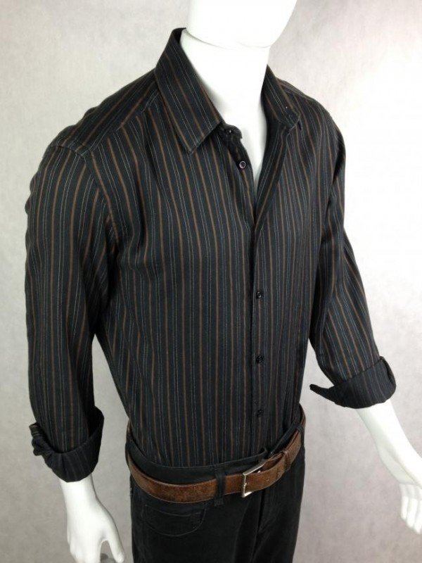 CAMISA CHRISTIAN DIOR LISTRADA