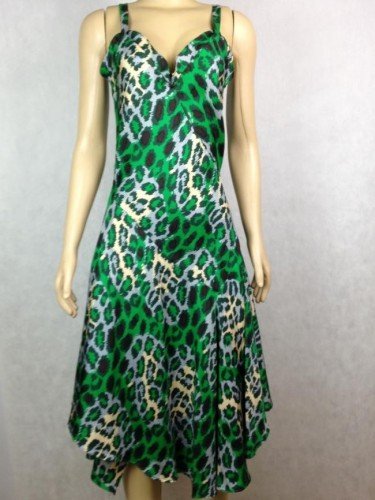 VESTIDO DIANE VON FURSTENBERG ANIMAL PRINT