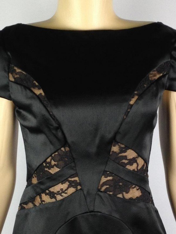 VESTIDO TUFI DUEK DE NOITE COM RENDAS