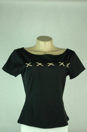 CAMISETA DASLU GIORNO PRETA