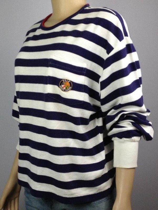 BLUSA RALPH LAUREN MANGA LONGA