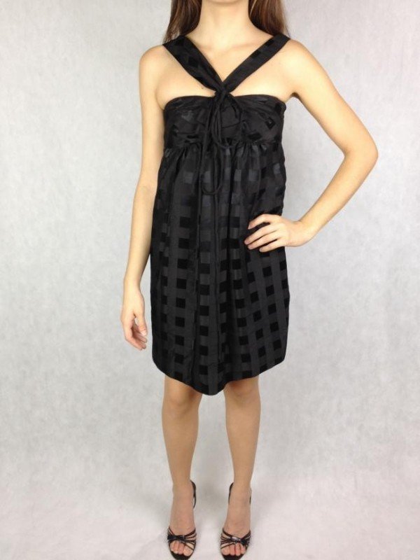 VESTIDO MARC JACOBS DE FESTA DE SEDA