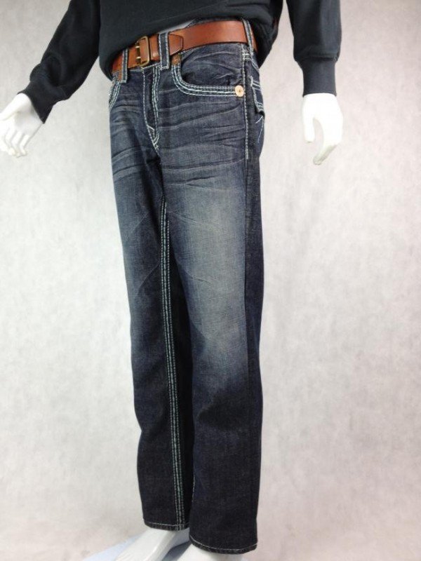 CALÇA TRUE RELIGION JEANS PESPONTADA