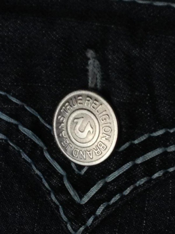 CALÇA TRUE RELIGION JEANS PESPONTADA