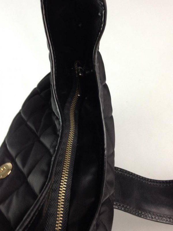 BOLSA BURBERRY DE TECIDO E COURO