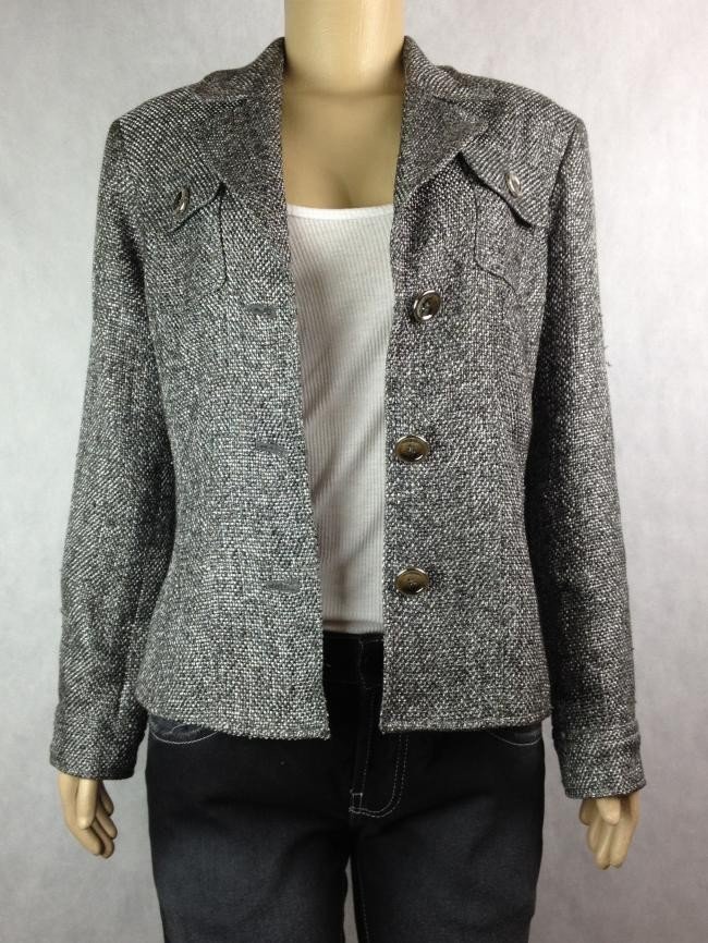 Casaco Curto - Jones New York - Feminino - Roupas - Casacos E Blasers