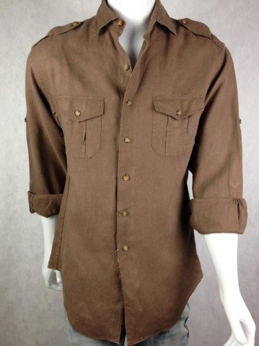 CAMISA BROOKS BROTHERS DE LINHO