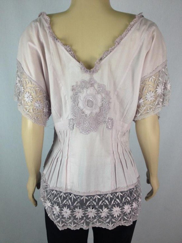 BLUSA DASLU LILÁS CLARO