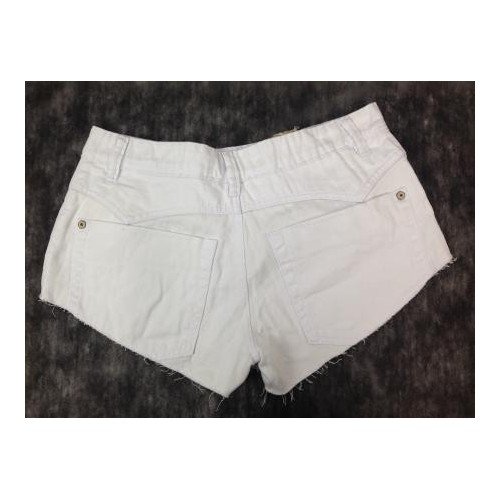 SHORTS FARM RIO JEANS BRANCO