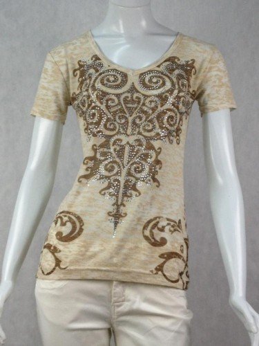 BLUSA ZENZ WESTERN COM STRASS