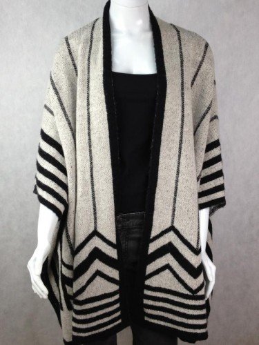 ZARA KNIT CARDIGAN HOODED