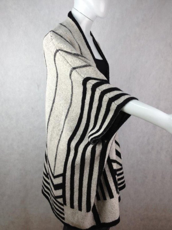 ZARA KNIT CARDIGAN HOODED