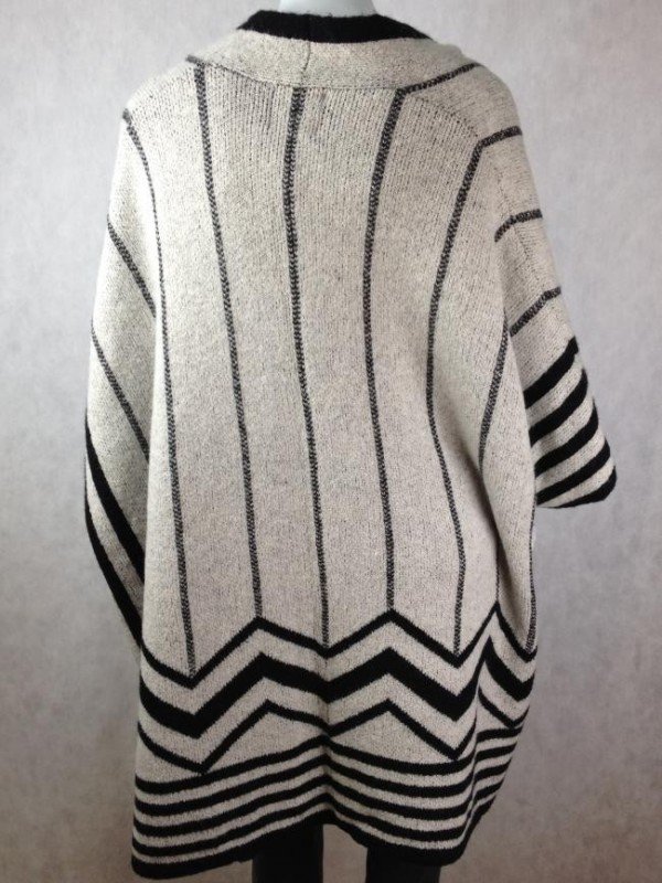ZARA KNIT CARDIGAN HOODED