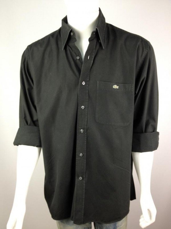 CAMISA LACOSTE MANGA LONGA