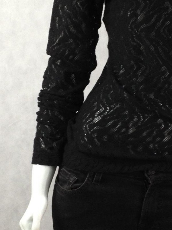 BLUSA INTERMIX MANGA LONGA