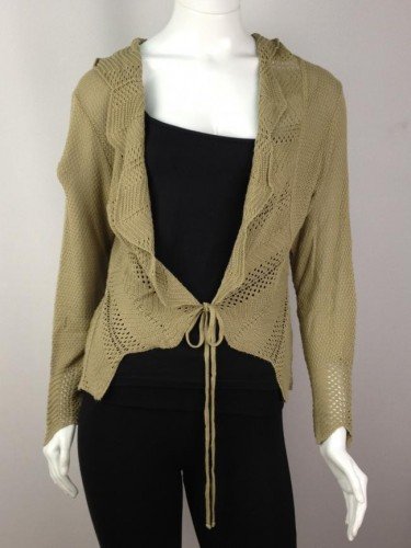 CARDIGAN DASLU DE TRICOT ABERTO