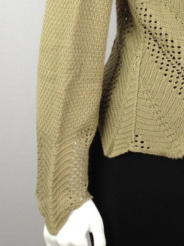 CARDIGAN DASLU DE TRICOT ABERTO