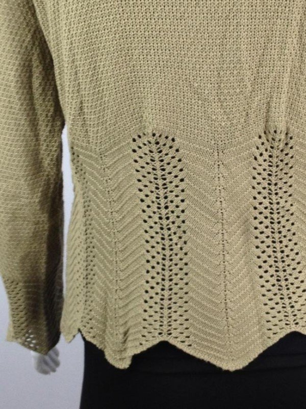 CARDIGAN DASLU DE TRICOT ABERTO