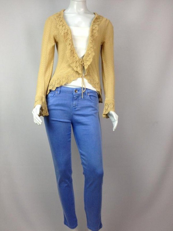CARDIGAN DASLU DE TRICOT ABERTO