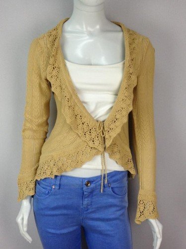 CARDIGAN DASLU DE TRICOT ABERTO