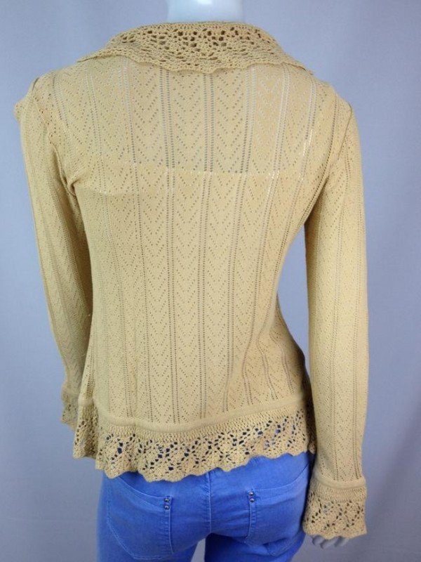 CARDIGAN DASLU DE TRICOT ABERTO
