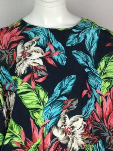 VESTIDO ZARA ESTAMPADO