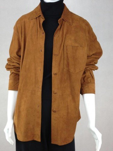 BLUSA ANN TAYLOR DE CHAMOIS