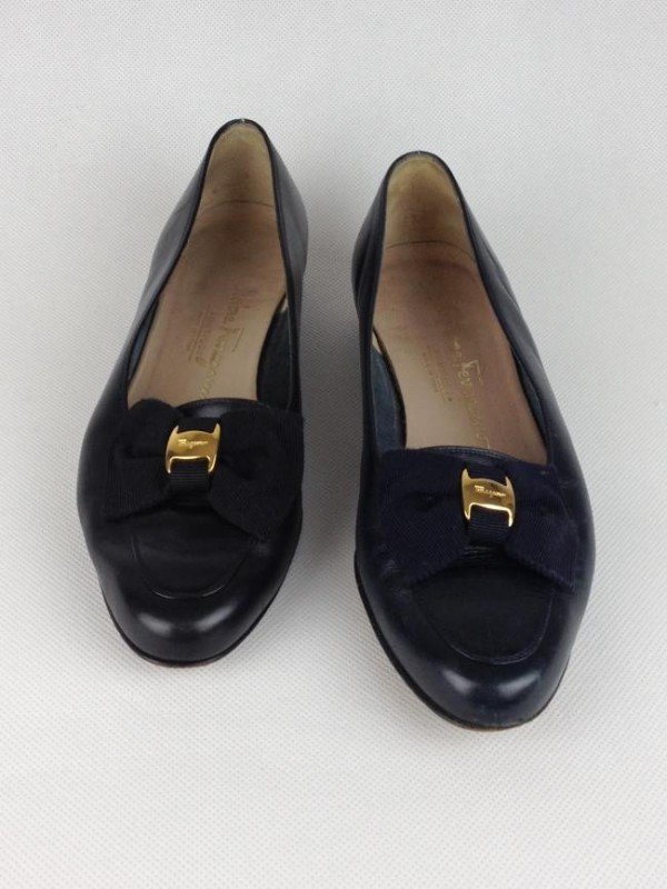 MOCASSIM FERRAGAMO DE COURO