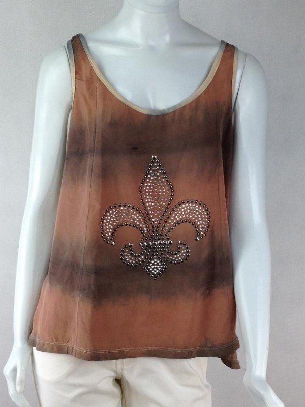 BLUSA BEBÉ TIE DYE COM STRASS