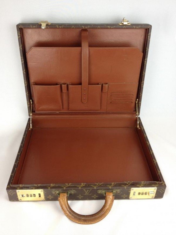 MALETA/PASTA LOUIS VUITTON MONOGRAM PRESIDENT CLASSEUR BRIEFCASE