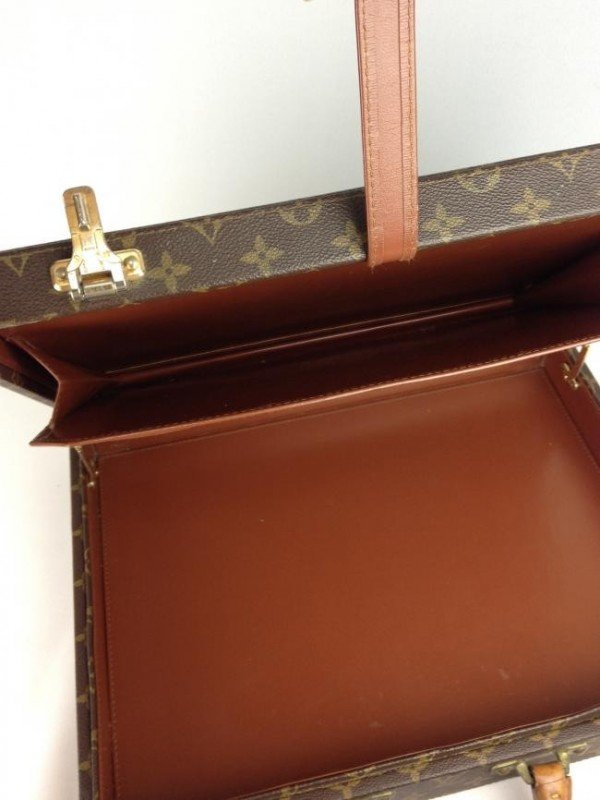 Louis Vuitton Monogram Président Classeur Briefcase - Brown Briefcases,  Bags - LOU788459