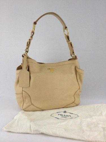 BOLSA PRADA DE COURO