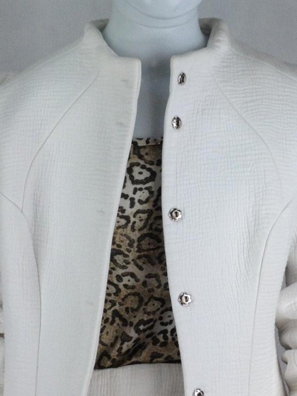 CONJUNTO TUFI DUEK BLAZER E SAIA