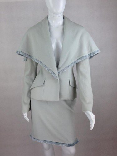 CONJUNTO CHRISTIAN DIOR BLAZER E SAIA