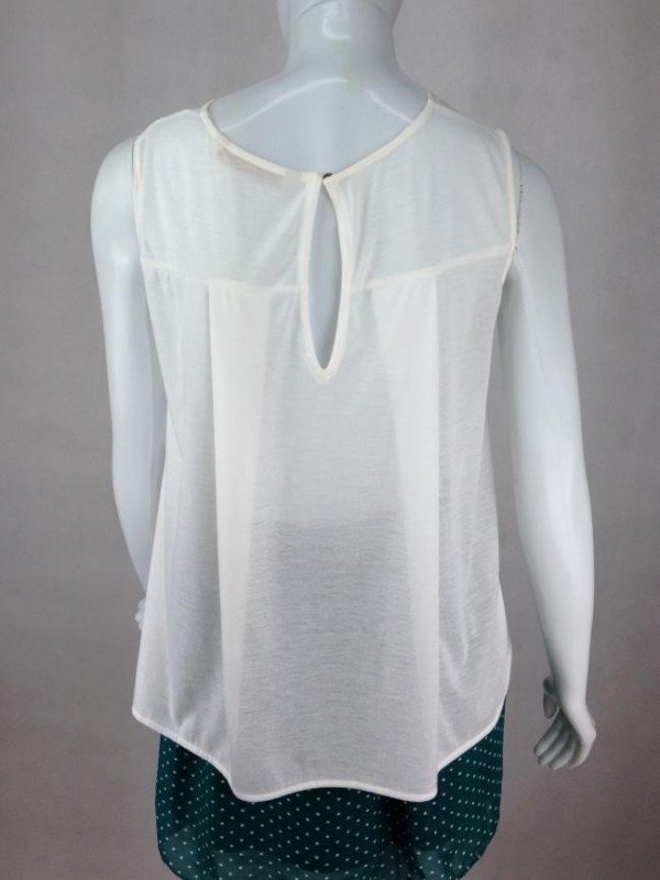 BLUSA ZARA SEM MANGA