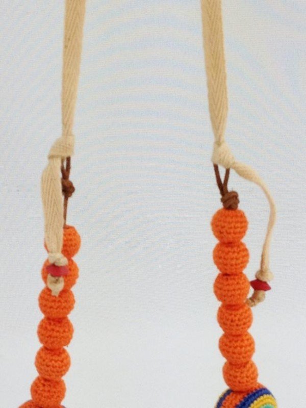 COLAR DE CROCHET ÉTNICO