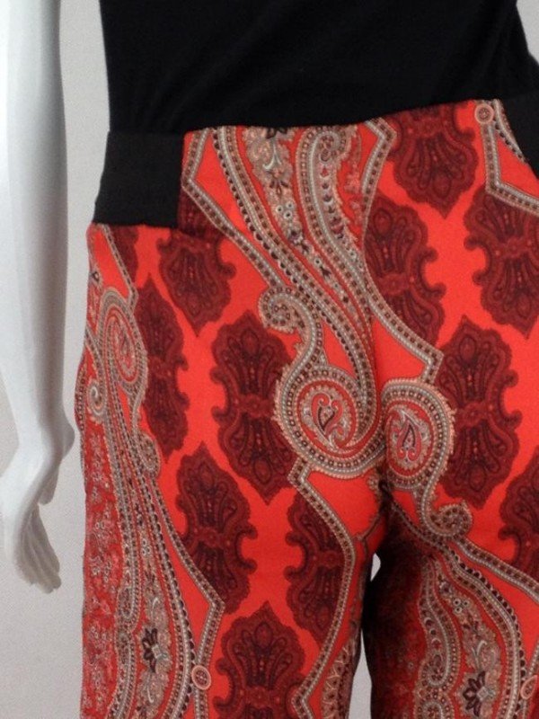 CALÇA ZARA LARGA COM ELÁSTICO