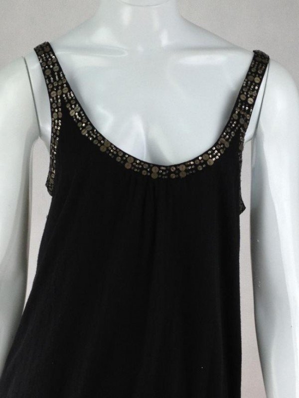 VESTIDO FREE PEOPLE DE ALÇA DE PAETÊS