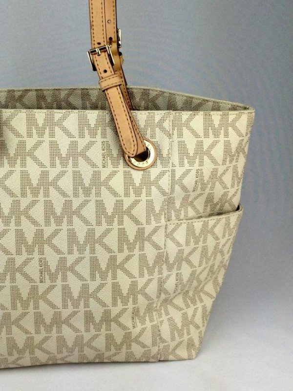 BOLSA MICHAEL KORS JET SET TOTE VANILLA