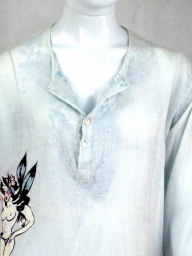 BLUSA/BATA DASLU BORDADA