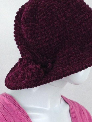 CHAPÉU SCALA GAL DE CROCHET