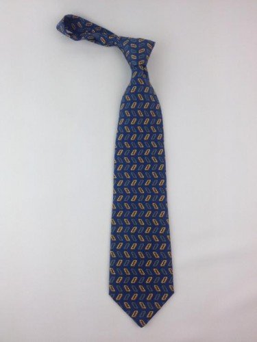GRAVATA FENDI AZUL