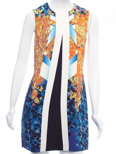 VESTIDO PETER PILOTTO ESTAMPADO DESIGN EXCLUSIVO