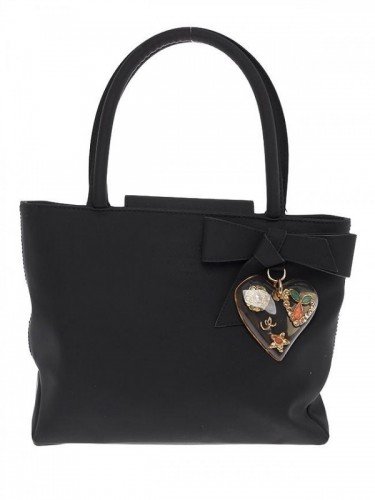 BOLSA CHRISTIAN LACROIX DE ALÇA COM LAÇO E PINGENTE