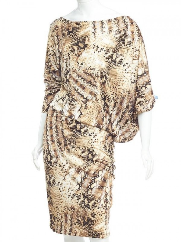 VESTIDO GUESS BY MARCIANO ANIMAL PRINT
